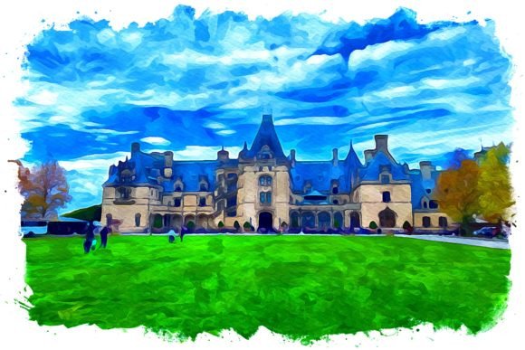 Biltmore U.S.A. Watercolor Illustrations for Real Design Projects