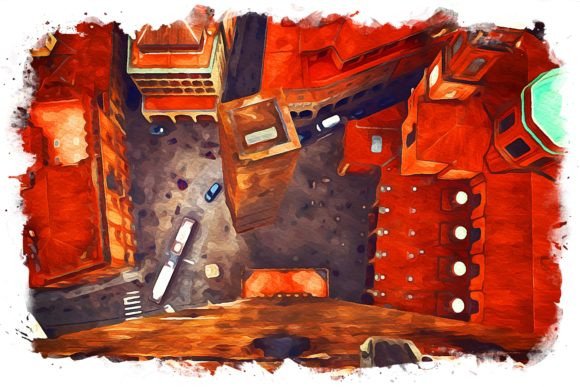 Bologna Italy Exquisite Watercolor Illustrations for Bloggers & Publishers