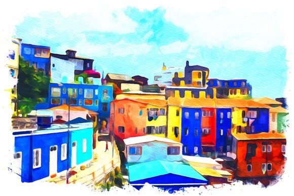 Chile South America Watercolor: A Visual Gem for Bloggers & Publishers
