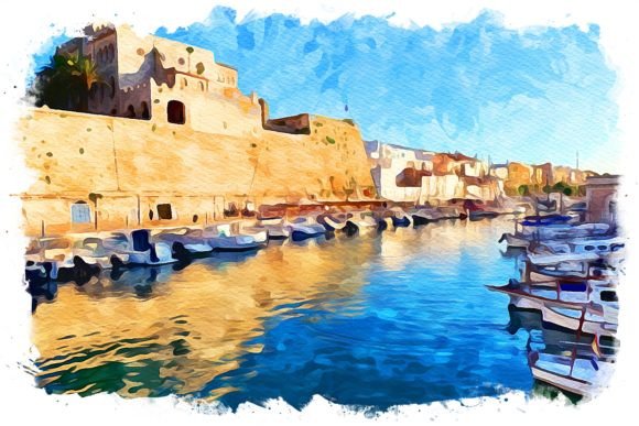 h1Menorca Spain Exquisite Watercolor Illustrations for Local Branding & Packaging Design/h1