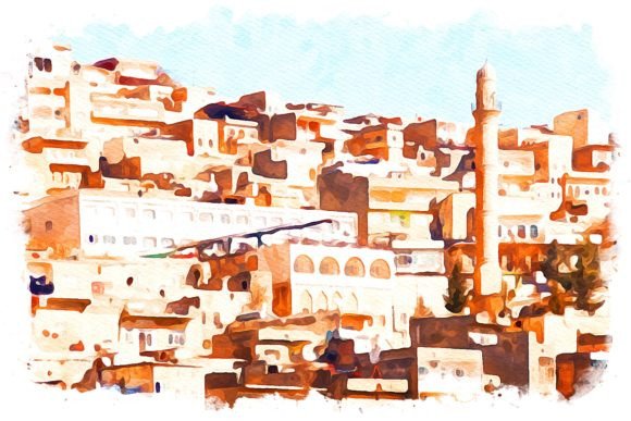 Mardin Turkey Exquisite Watercolor: A Visual Designer’s Review for Branding and Marketing