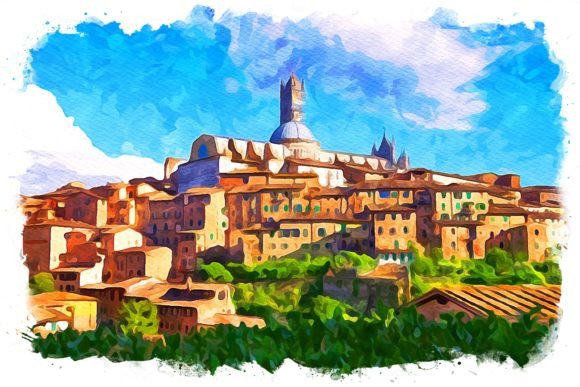 Siena Italy Exquisite Watercolor: A Designer’s Honest Review