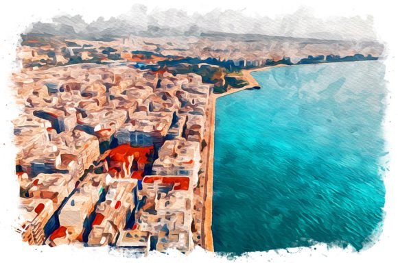 Thessaloniki Greece Exquisite Watercolor: A Designer’s Real-World Embroidery Review