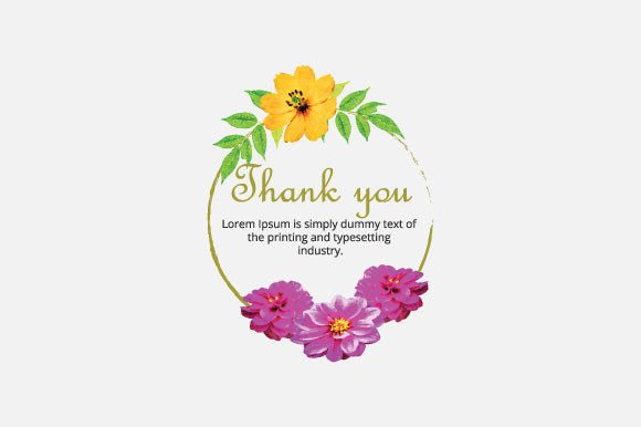 Watercolor Natural Floral Frame: A Designer’s Review for Branding & Creative Projects