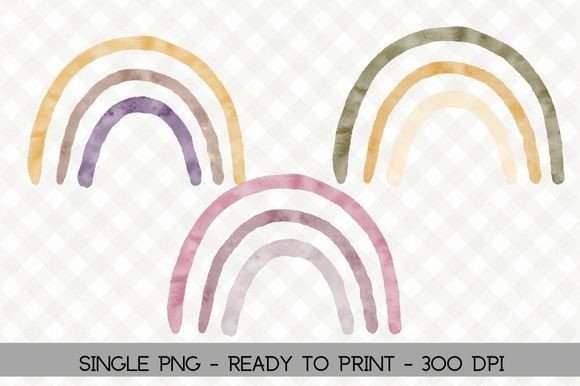 Watercolor Rainbow Clipart Set of 3: A Brand Designer’s Review for Real Business Use