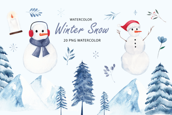 Watercolor Winter Snow: A Designer’s Honest Review
